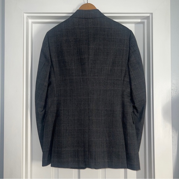 Ariat Pro Series Equestrian Riding Jacket Womens 14L, Grey Glen Plaid - Picture 2 of 14